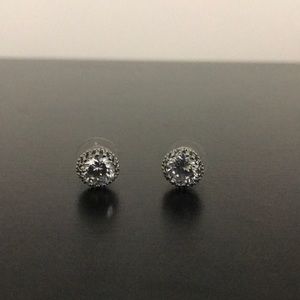 Francesca Silver Stud Earrings
